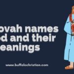 Jehovah names of God and their meanings