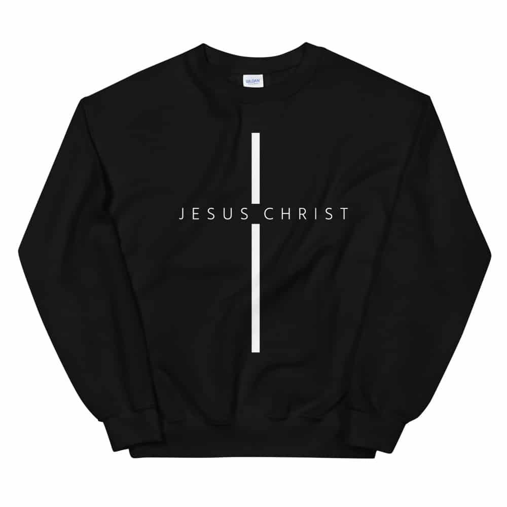 jesus-christ-cross-unisex-crewneck-sweatshirt